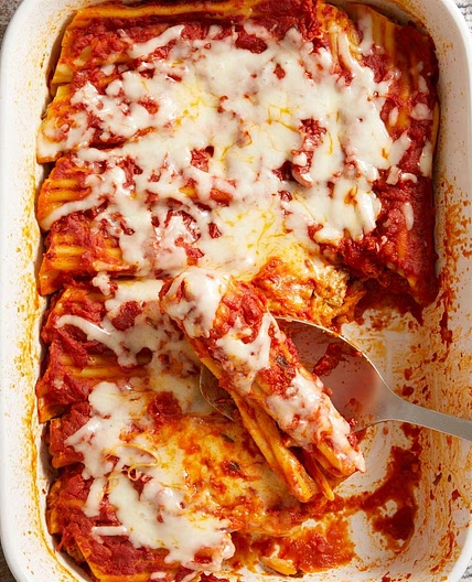 Sausage Manicotti