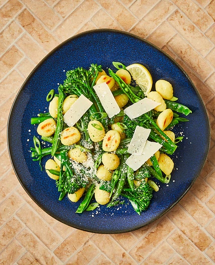 Lemony Green Veg Gnocchi