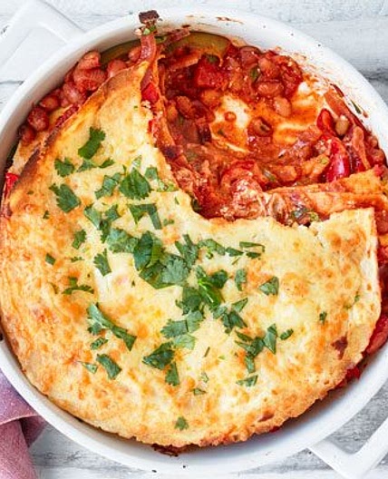 Enchilada pie