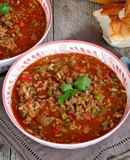 Stuffed Pepper Soup