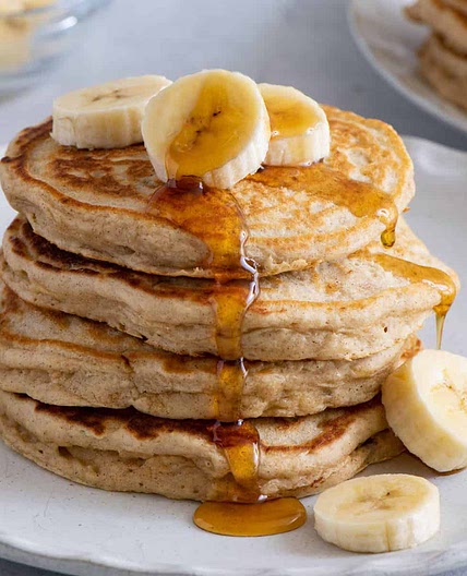 Fluffy Banana Pancakes