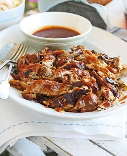 BBQ pulled pork sandwich