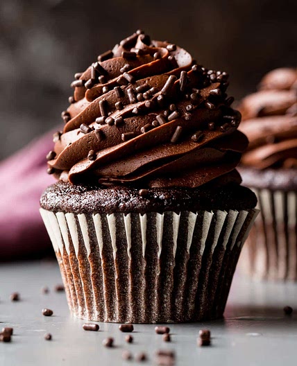Super Moist Chocolate Cupcakes