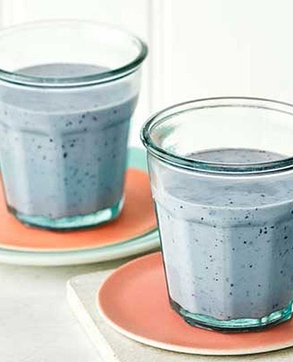 Blueberry & banana power smoothie