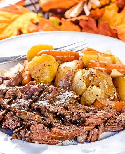 Slow Cooker Chuck Roast Recipe