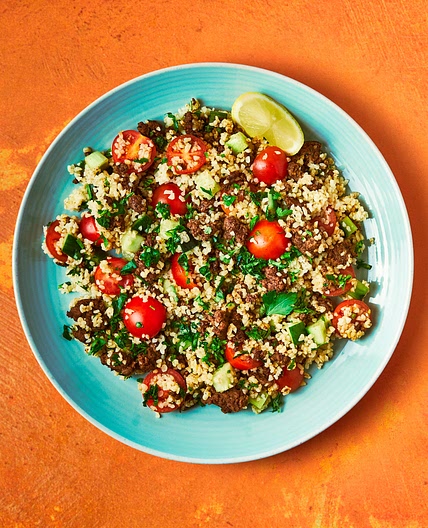 Tabbouleh-Style Spiced Beef Salad