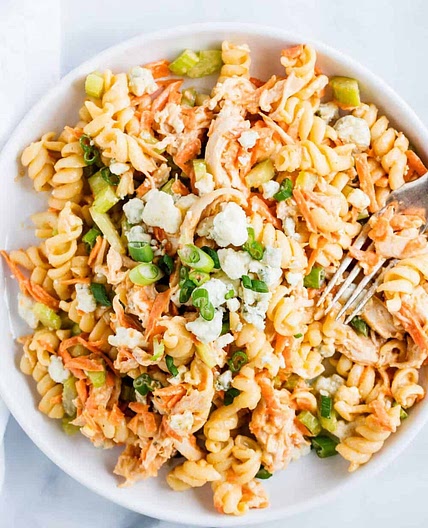 Buffalo Chicken Pasta Salad
