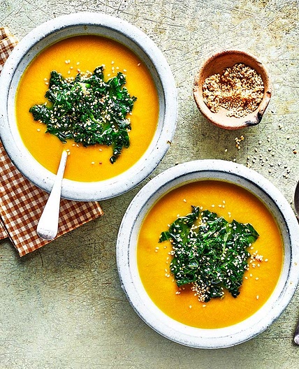 Miso & butternut soup