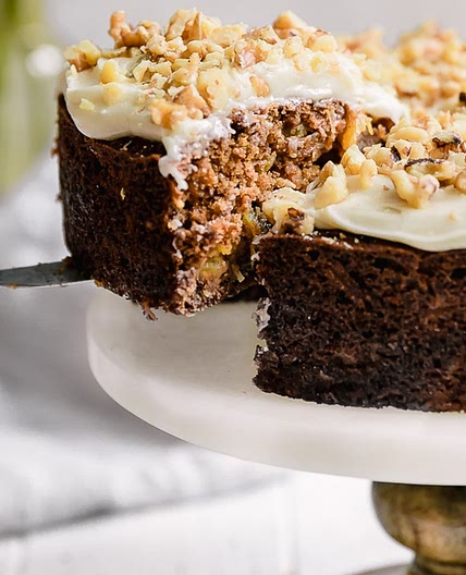 Super Moist Carrot Cake with Cream Cheese Frosting