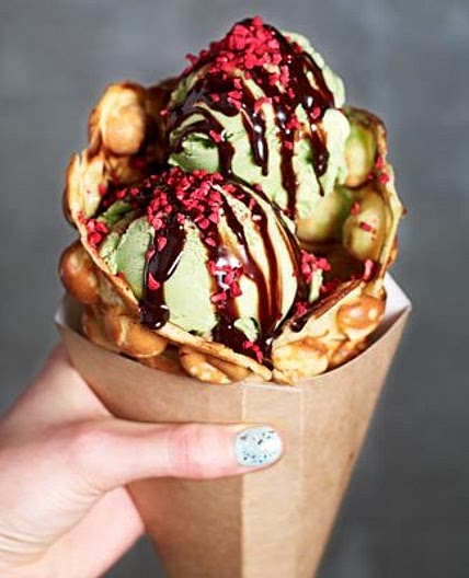Bubble waffles