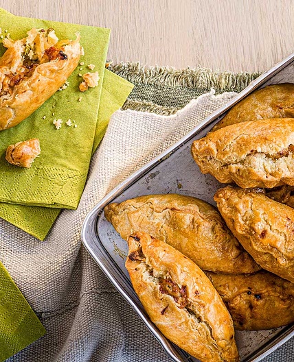Cheese & onion pasties