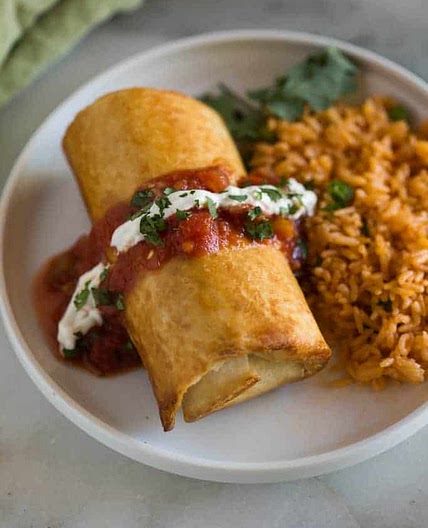 Chicken Chimichangas