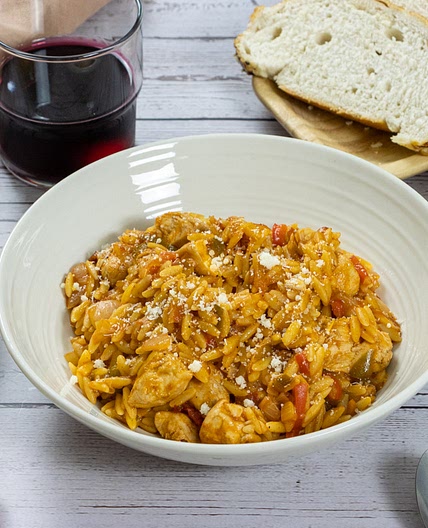 Giouvetsi with Chicken