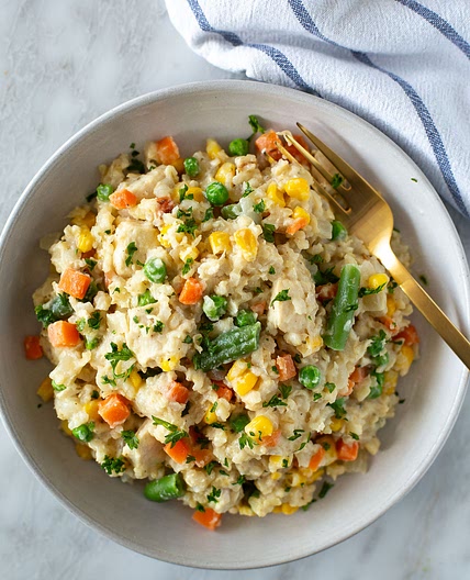 Slow Cooker Chicken and Rice Recipe