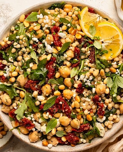 Israeli Pearl Couscous Salad