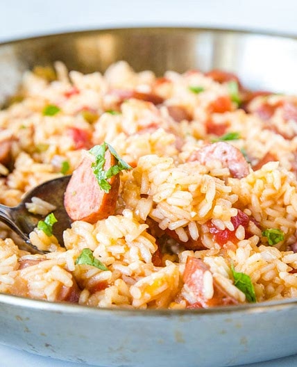 Sausage & Rice Skillet
