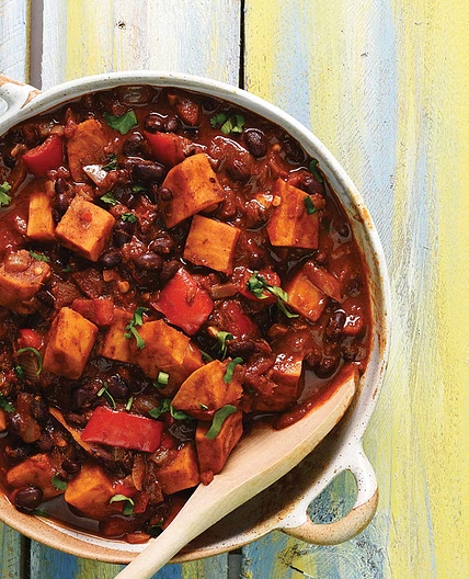 Vegan Sweet Potato & Black Bean Curry