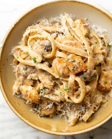 Chicken Marsala Pasta