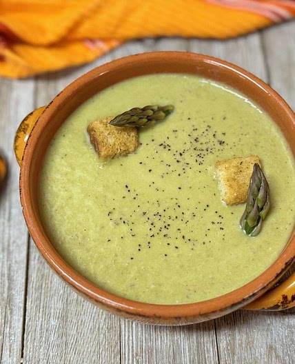Instant Pot Cream of Asparagus Soup
