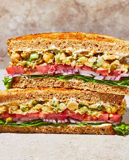 Chickpea Salad Sandwich