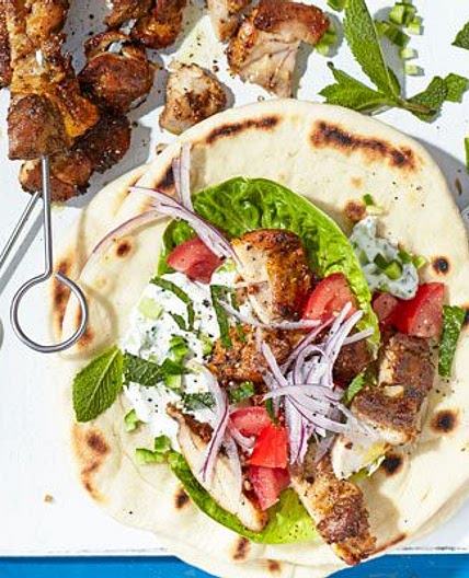 Chicken souvlaki