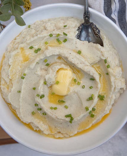 Easy Mashed Cauliflower