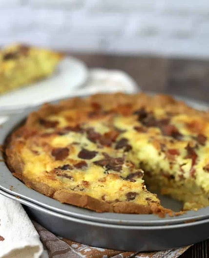 Keto Quiche Lorraine