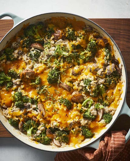 Broccoli, Cheese & Rice Casserole