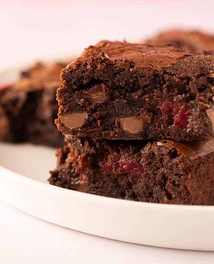 Raspberry Chocolate Brownies