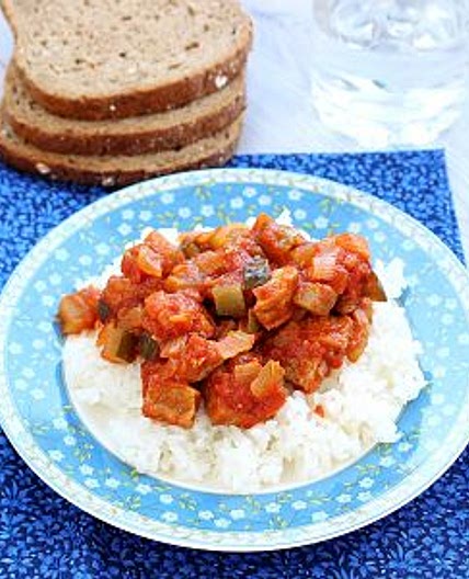 Азу по-татарски с огурцами