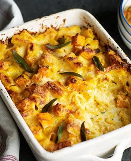 Butternut squash & sage macaroni cheese