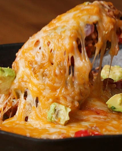 One-Pot Enchilada Rice Recipe by Tasty