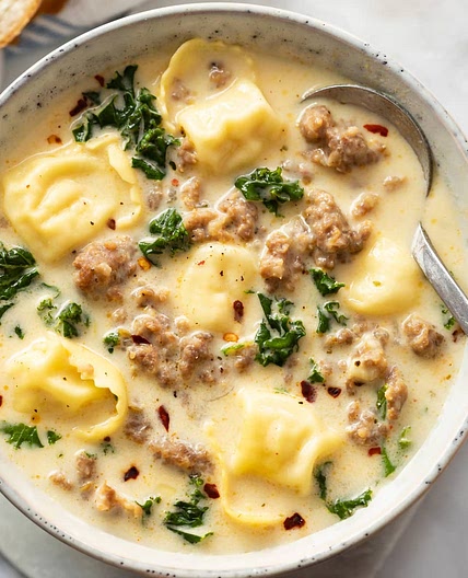 Sausage Tortellini Soup