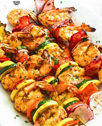 Grilled Shrimp Kabobs