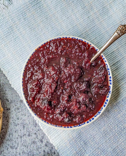 Cranberry Sauce from Dried Cranberries