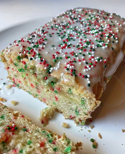 Gluten-Free Christmas Sugar Cookie Bread
