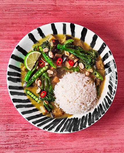 Fragrant Thai Green Vegetable Curry