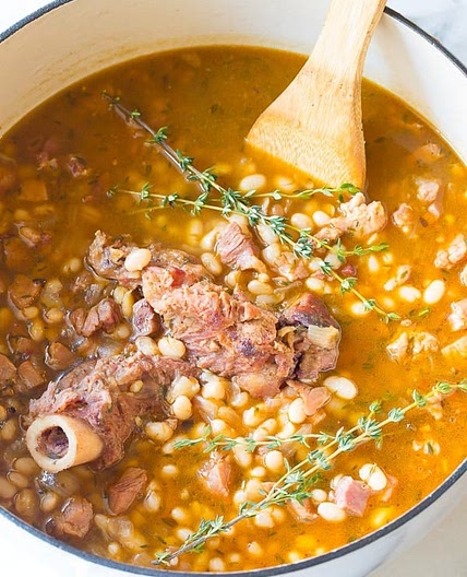 Nana's Epic Navy Bean Ham Bone Soup