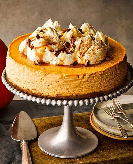 Pumpkin cheesecake