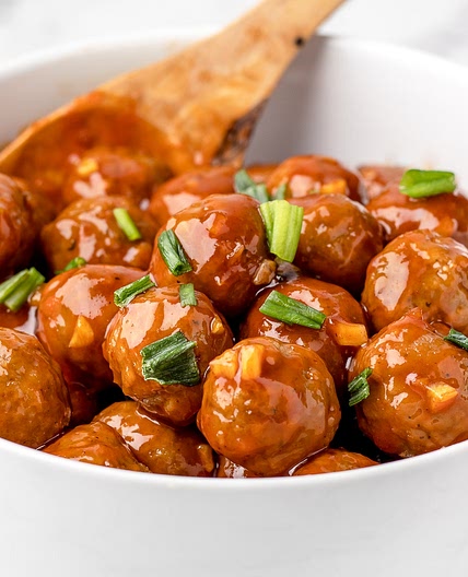 Honey Sriracha Meatballs