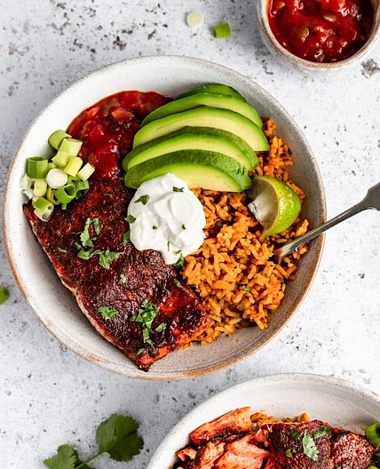 Damn Good Salmon Taco Bowls For Two