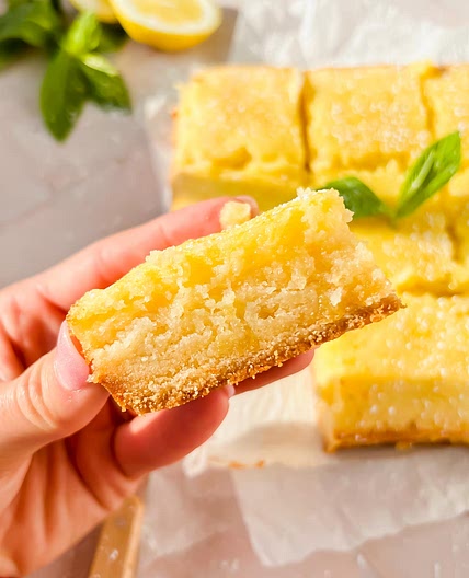 Dairy Free Lemon Bars