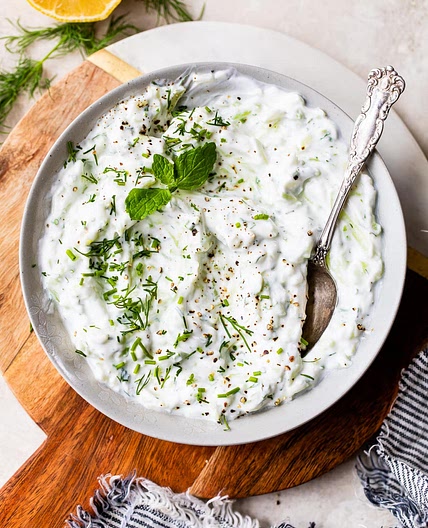 Homemade Tzatziki Sauce Recipe