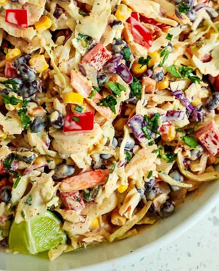 Easy Mexican Coleslaw Recipe