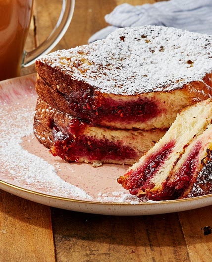 Jam Doughnut French Toast