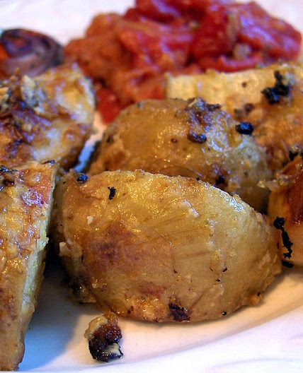 Herb Mustard Roast Potatoes