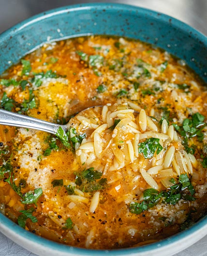 Simple Orzo Minestrone