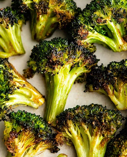 Oven Roasted Broccoli (Baked Broccoli)