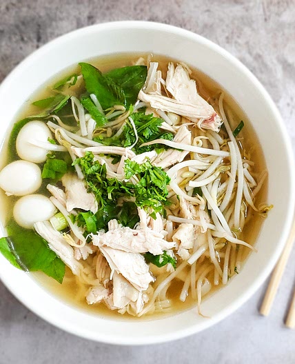 Simple Authentic Vietnamese Chicken Pho Soup (Phở Gà)