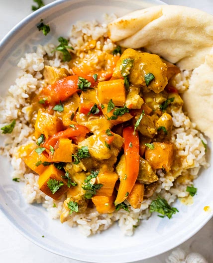 Slow Cooker Chicken Curry